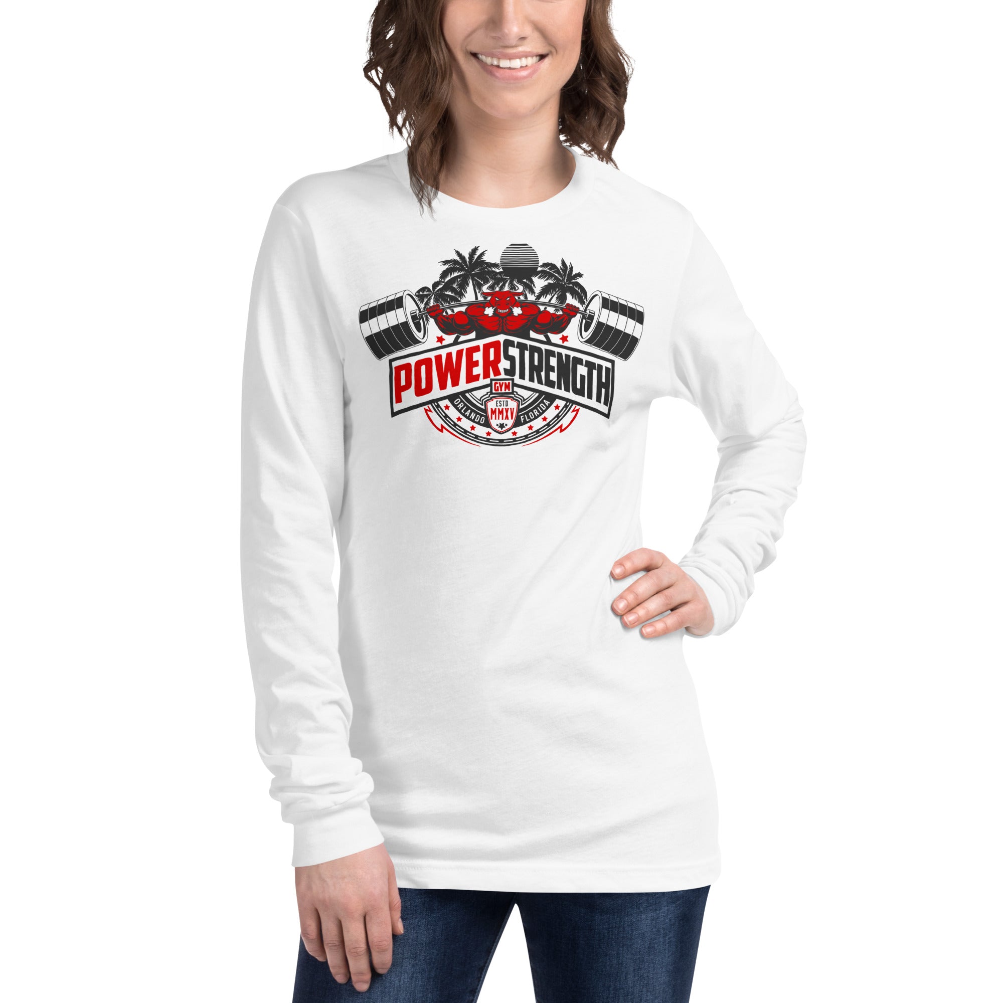 Power Strength Gym | Unisex Long Sleeve Tee