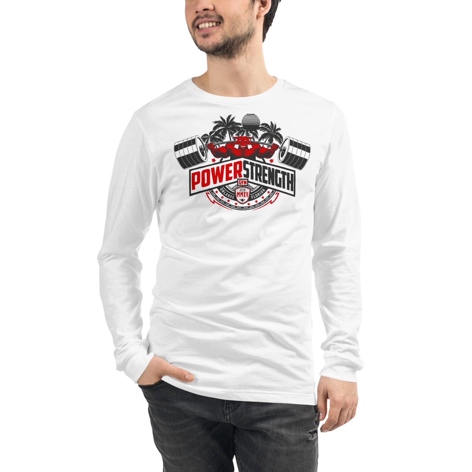 Power Strength Gym | Unisex Long Sleeve Tee