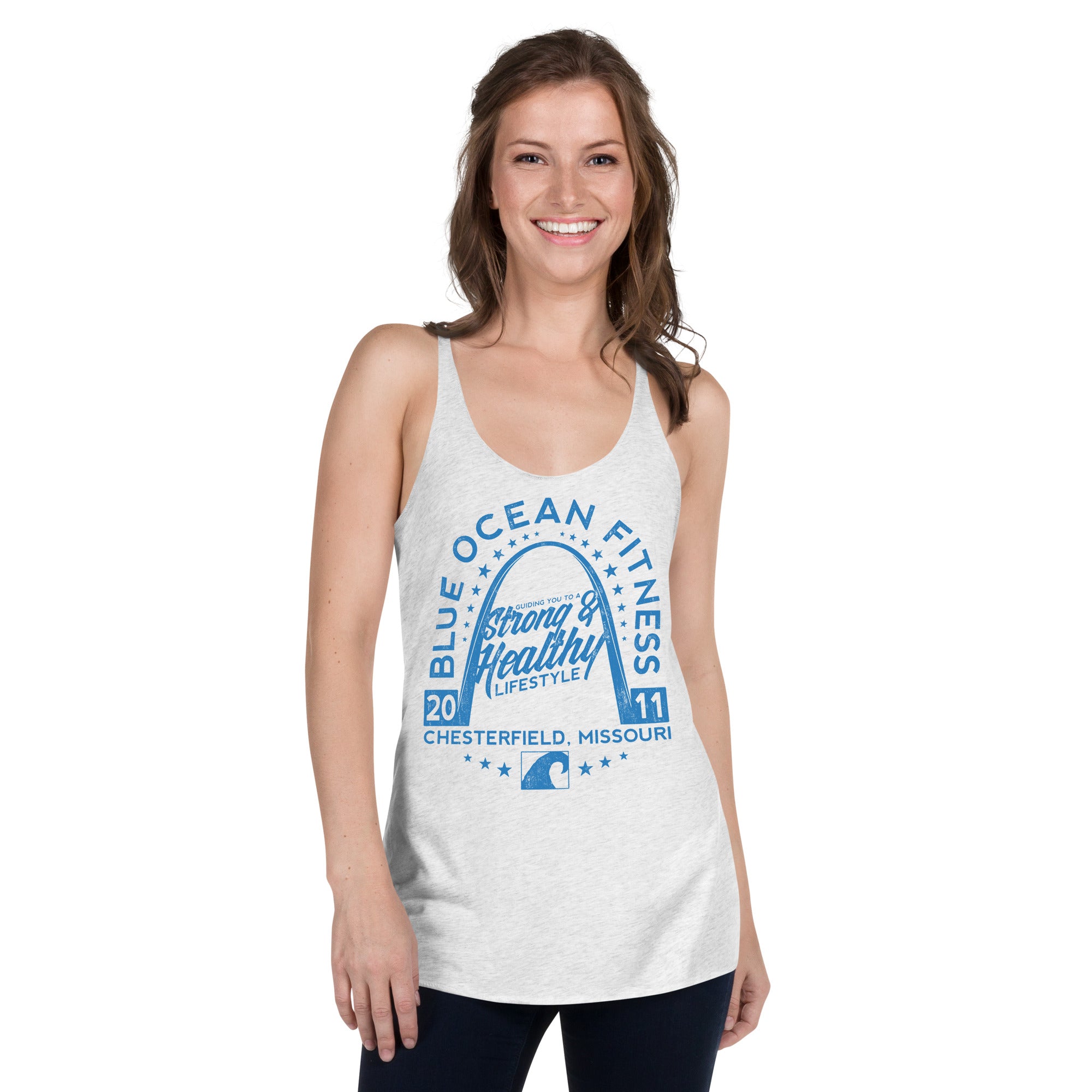 Blue Ocean | Women's Racerback Tank