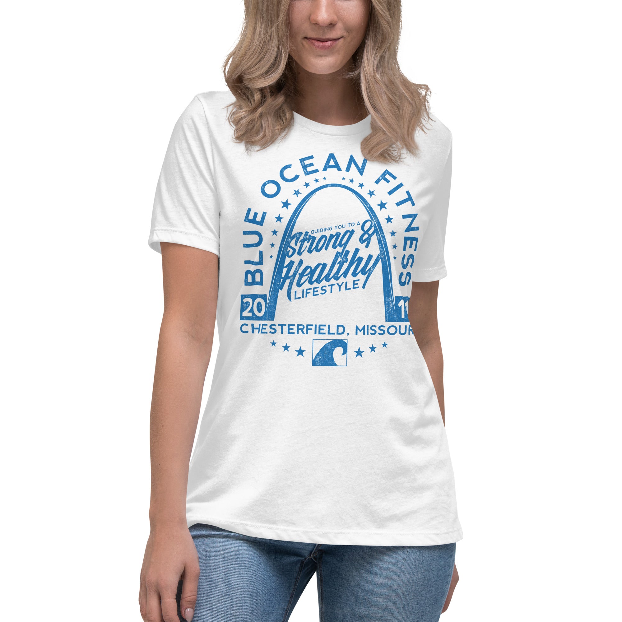 Blue Ocean | Women's Relaxed T-Shirt