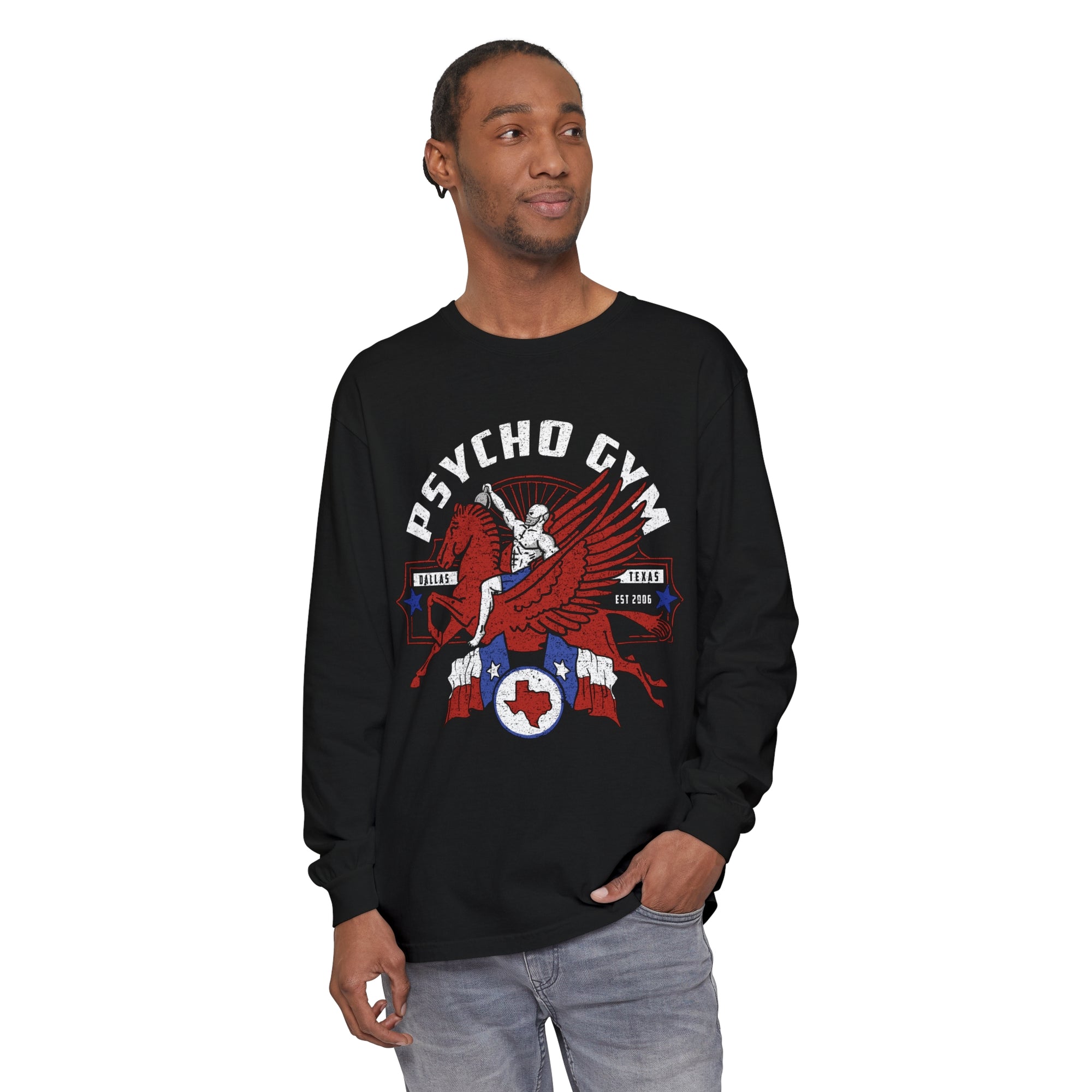 Psycho Gym | Unisex Long Sleeve Tee