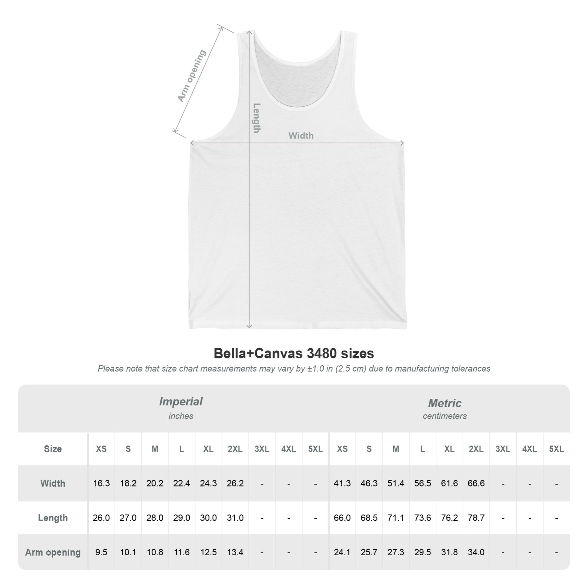 Wareings Tank Top 2XL