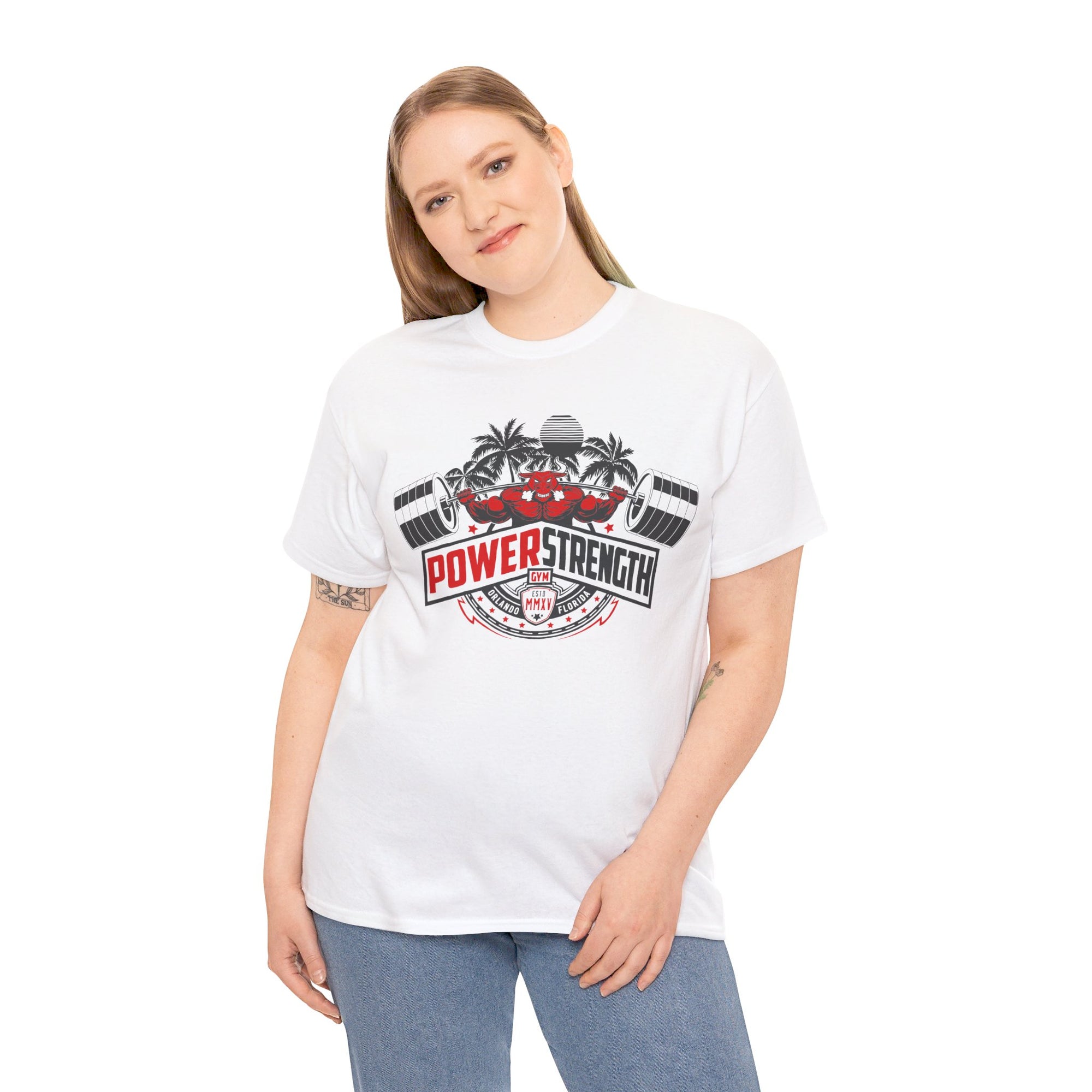 Power Strength Gym | Women's Relaxed T-Shirt