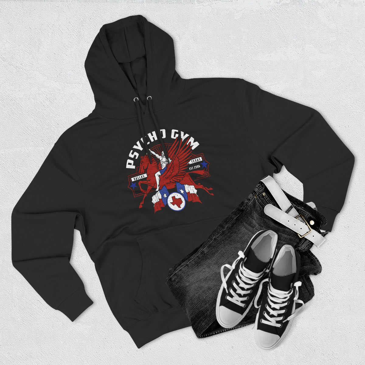 Psycho Black Hoodie