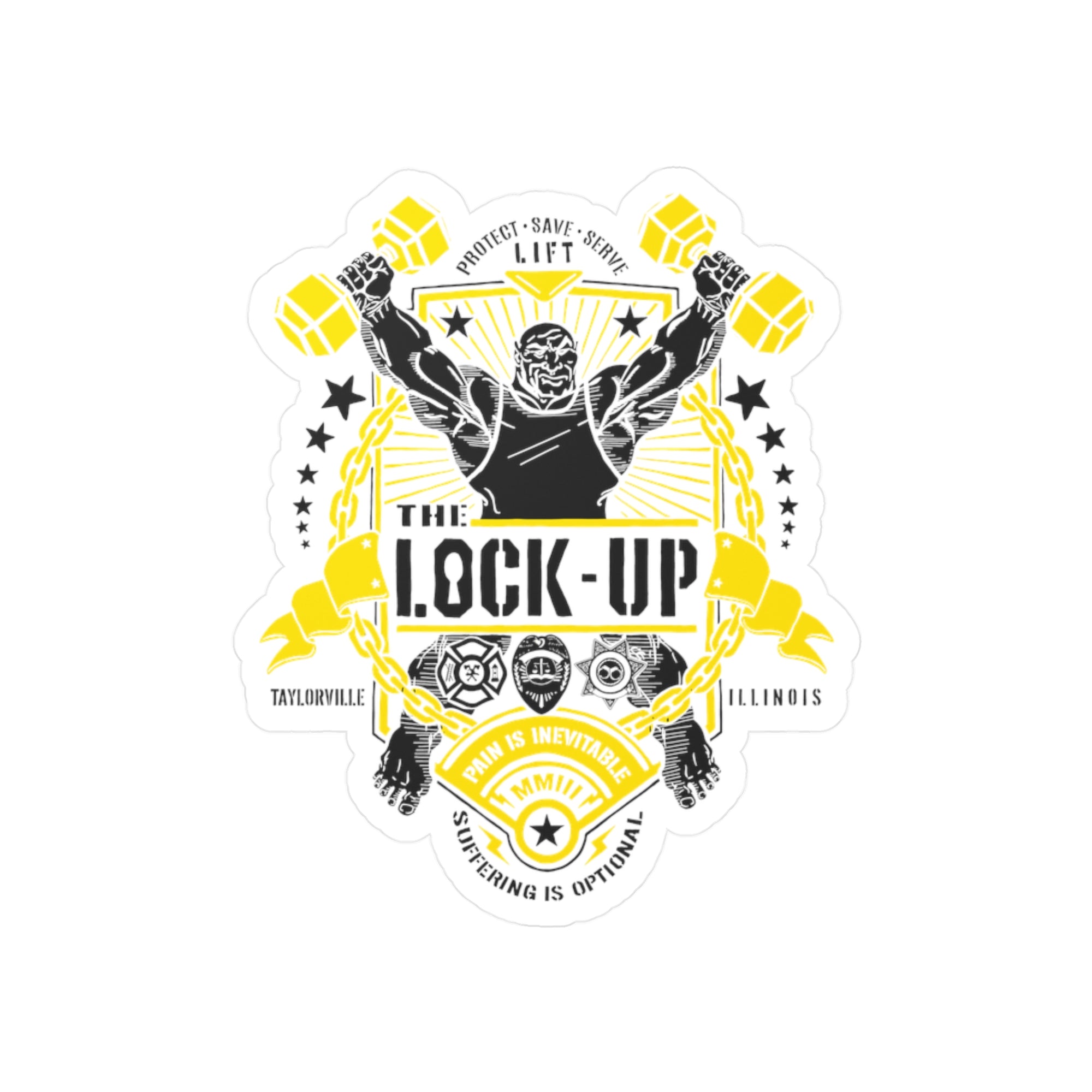 Lock Up Decal