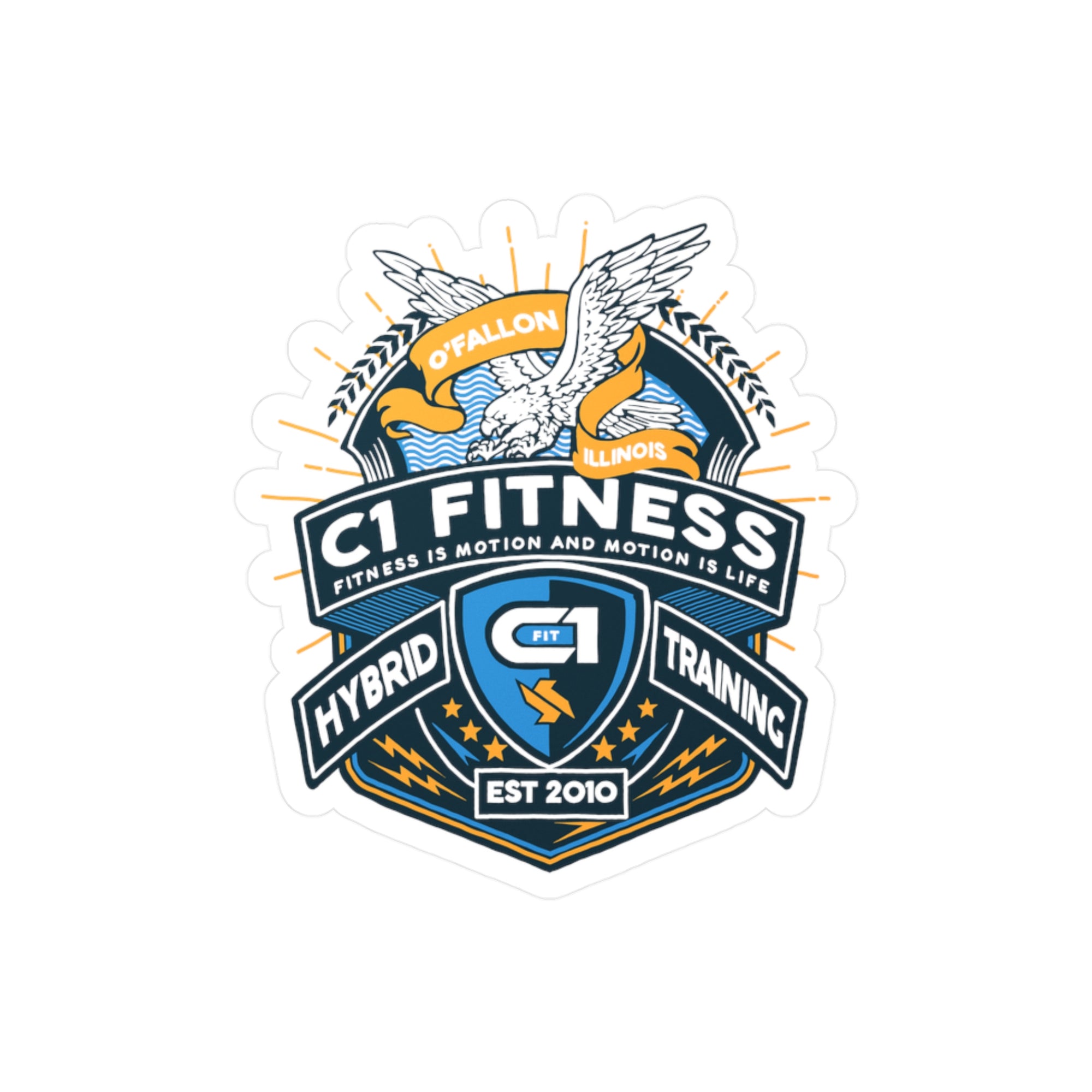 C1 Fitness Decal