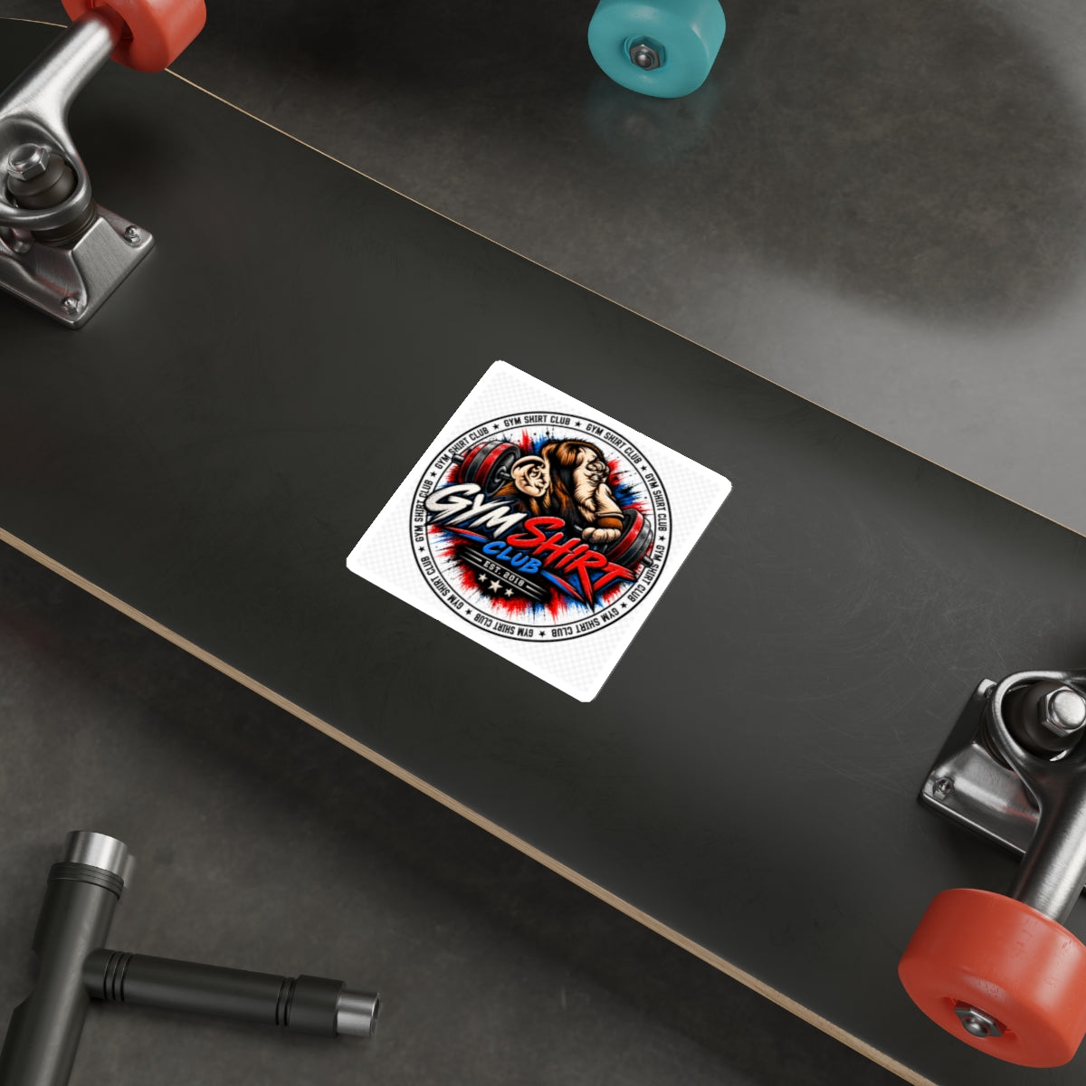 Gym Shirt Club Decal