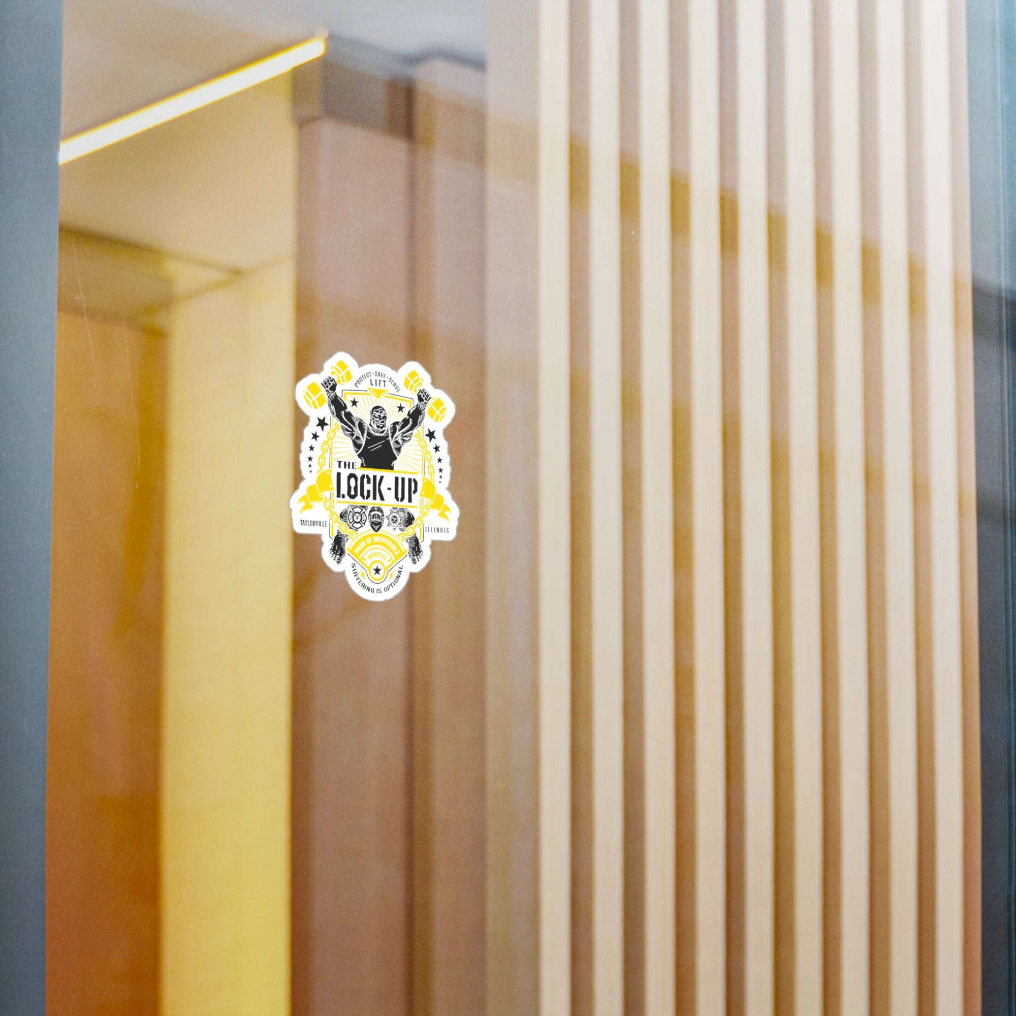 Lock Up Decal