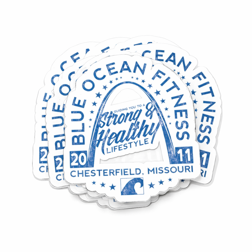 Blue Ocean Fitness Decal