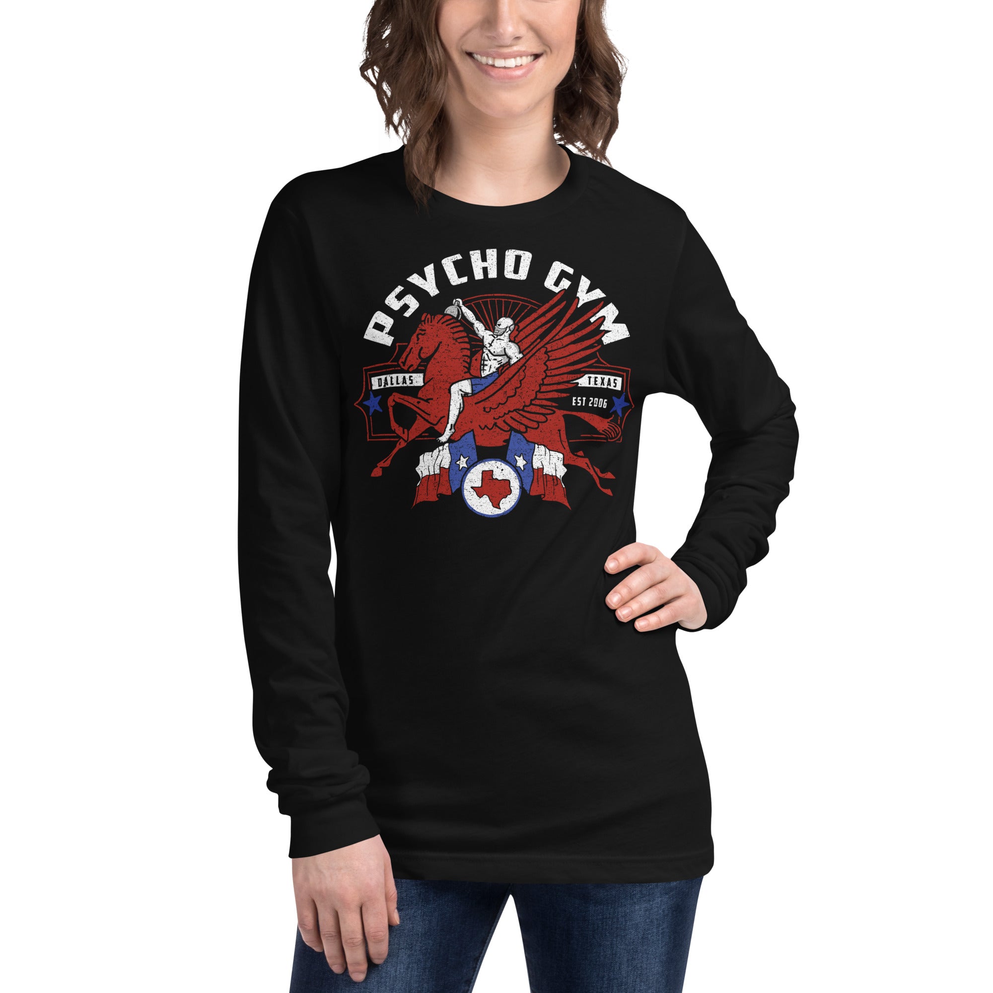 Psycho Gym | Unisex Long Sleeve Tee