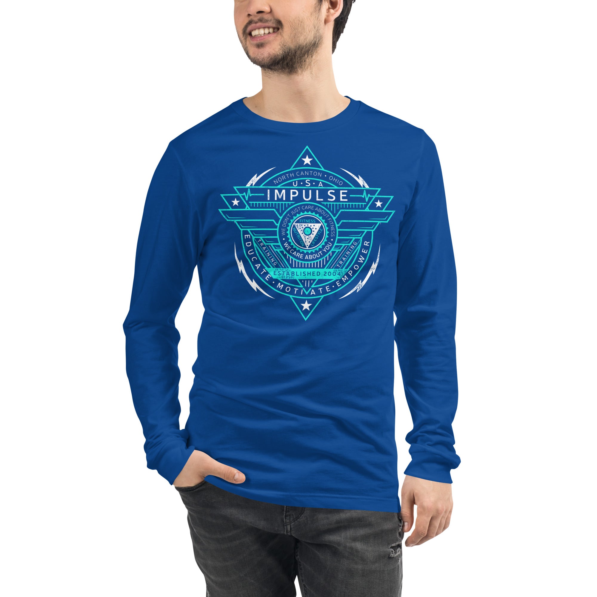 Impulse | Unisex Long Sleeve Tee