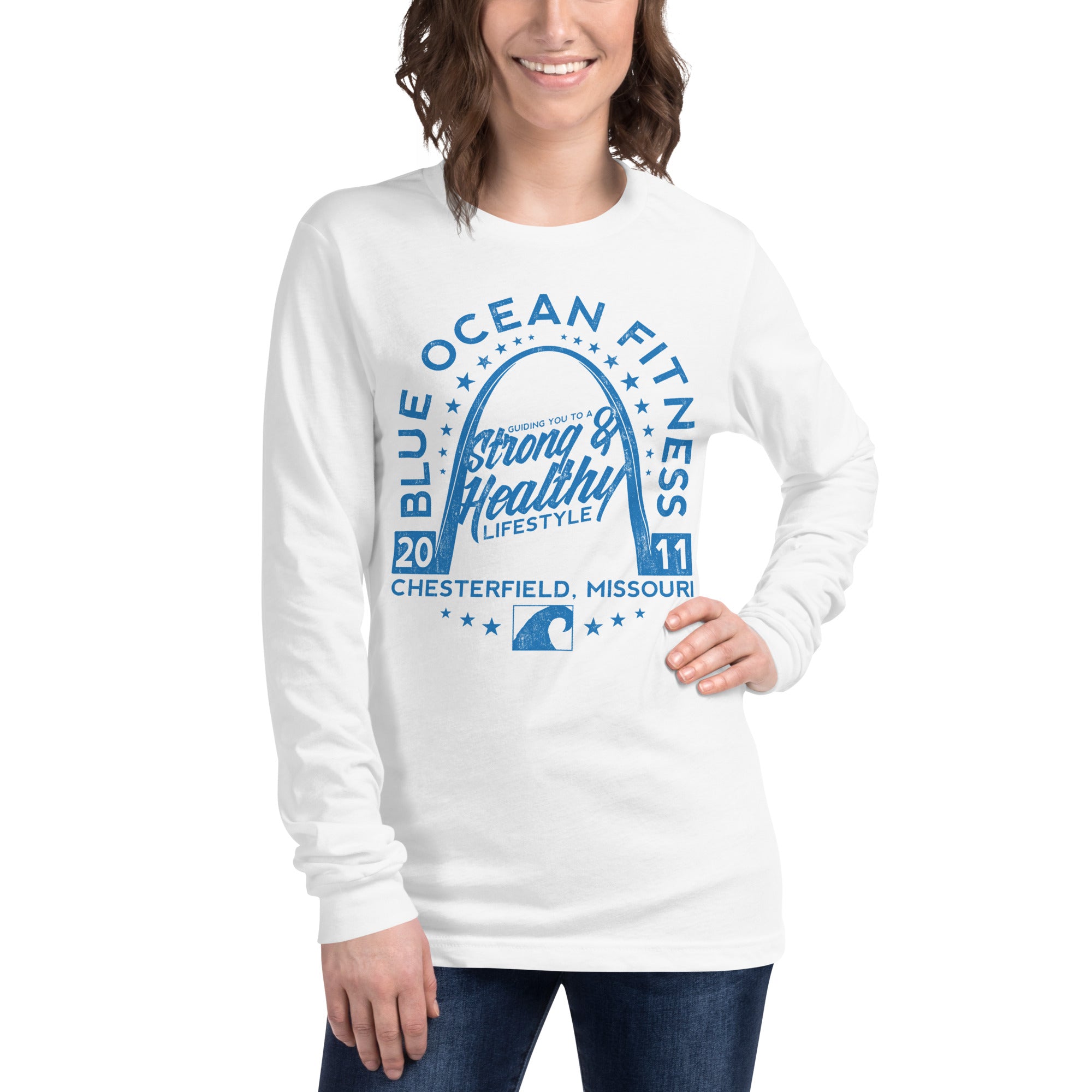 Blue Ocean | Unisex Long Sleeve Tee